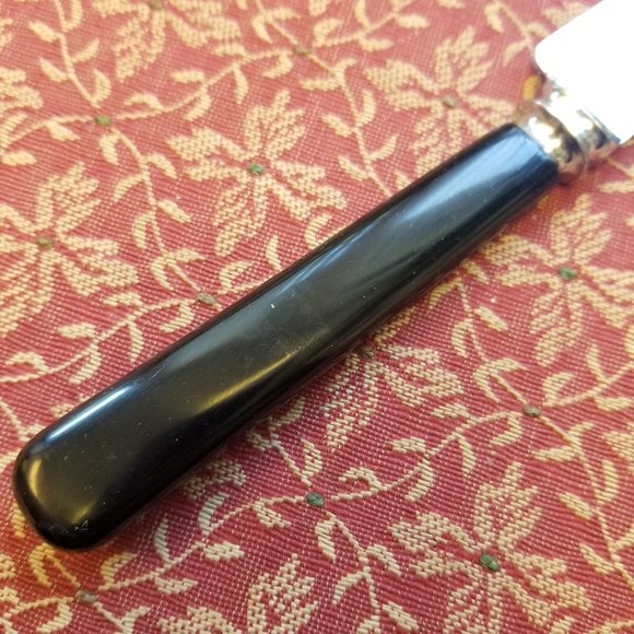 Vintage Signature Sheffield England Cutlery Set Gift Box Meat Fork Carving Knife - Picture 6 of 12